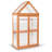 18.3" W x 29.9" D Wooden Greenhouse Cold Frame，Garden Raised Flower Planter Shelf-70355518