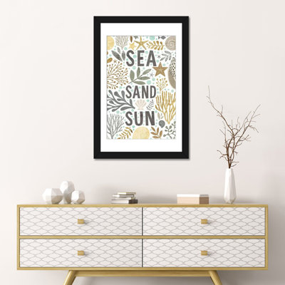 « ix », impression sur toile Under Sea Treasures