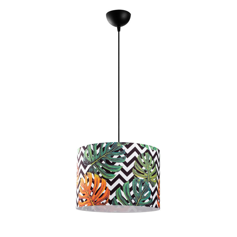 1 - Light Black Single Pendant