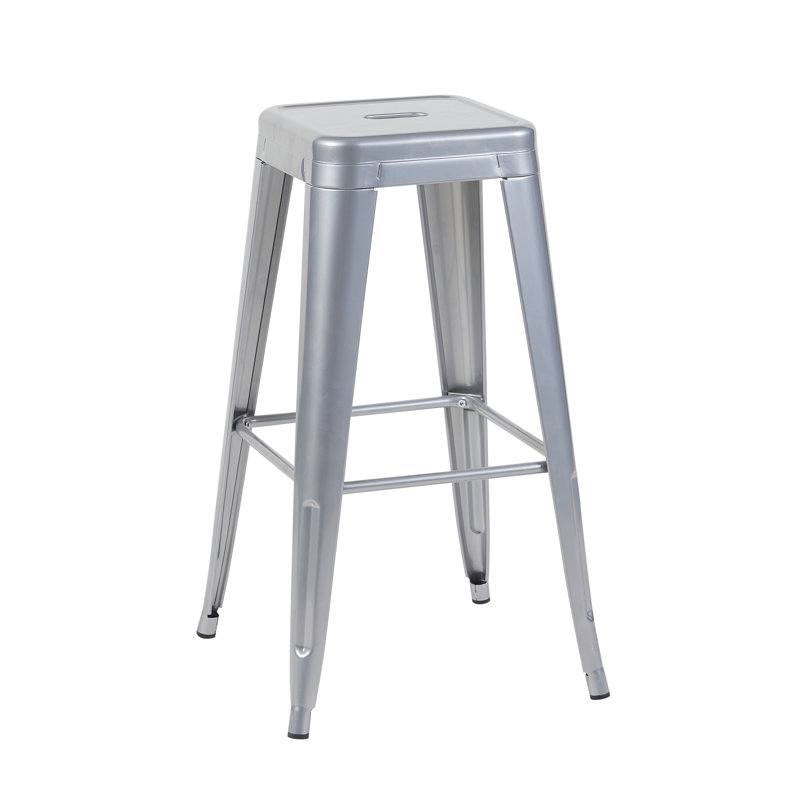 Tabouret à hauteur de comptoir 30 pouces, Gris clair, Tabouret de bar (siège d'une hauteur de 30 po)