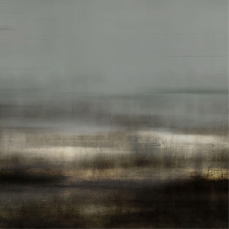 Marina Painting by James McAllen, Glass Coat, 42" H x 42" W