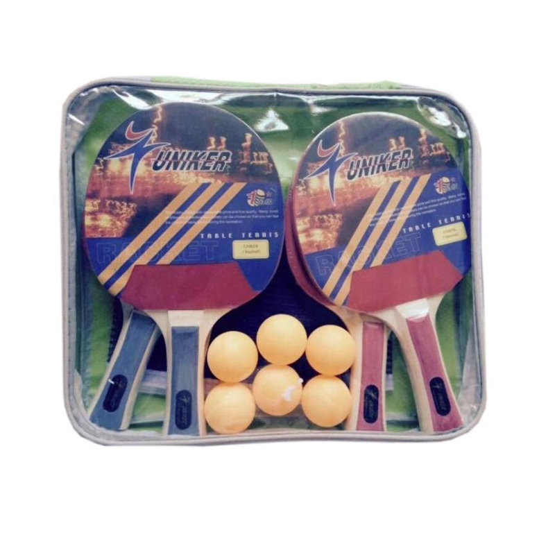 Jeu de ping-pong de luxe avec étui de transport