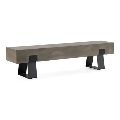 Hobbes Metal Outdoor Bench