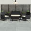 Alarik Rattan 4 - Person Seating Group with Cushions, UKFR Certified-68314314