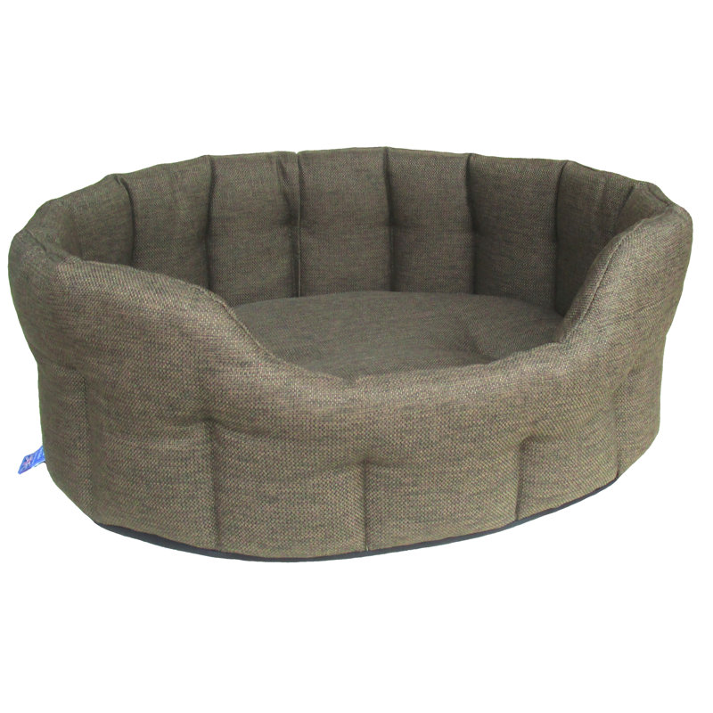 Finnley Polyester Pet Bed, Tweed, 20cm H x 51cm W x 41cm D