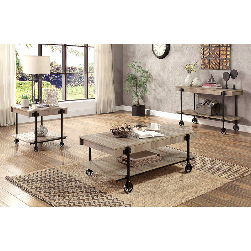 Table basse style industriel 1pc