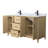 Elan Double Bathroom Vanity with Marble Top-99460084-99460087-124985084