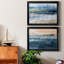 Vent et eau - Ensemble de 2 reproductions d'art sur toile encadrées-802966956-803144838-803144839