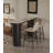 French-Style Minimalist Granite Bar Table-1713712557