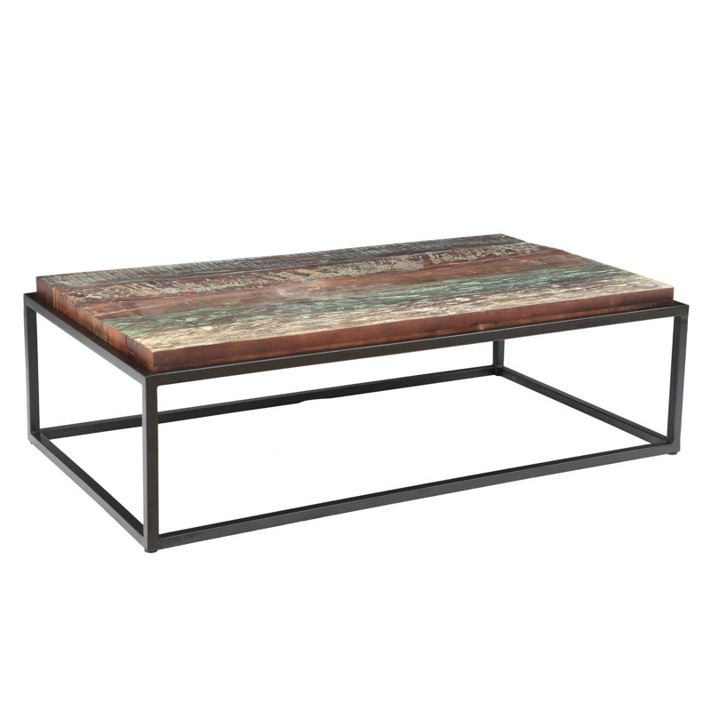 Table basse à piédestal
