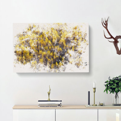 Golden Forest - Wrapped Canvas Print