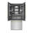 ZLINE Autograph Edition 36 in. 19.6 cu. ft. French Door Built-In Bottom Freezer Refrigerator with Water Dispenser and Ice Maker in Stainless Steel with Graphite Gray Interior and Accents-110427432