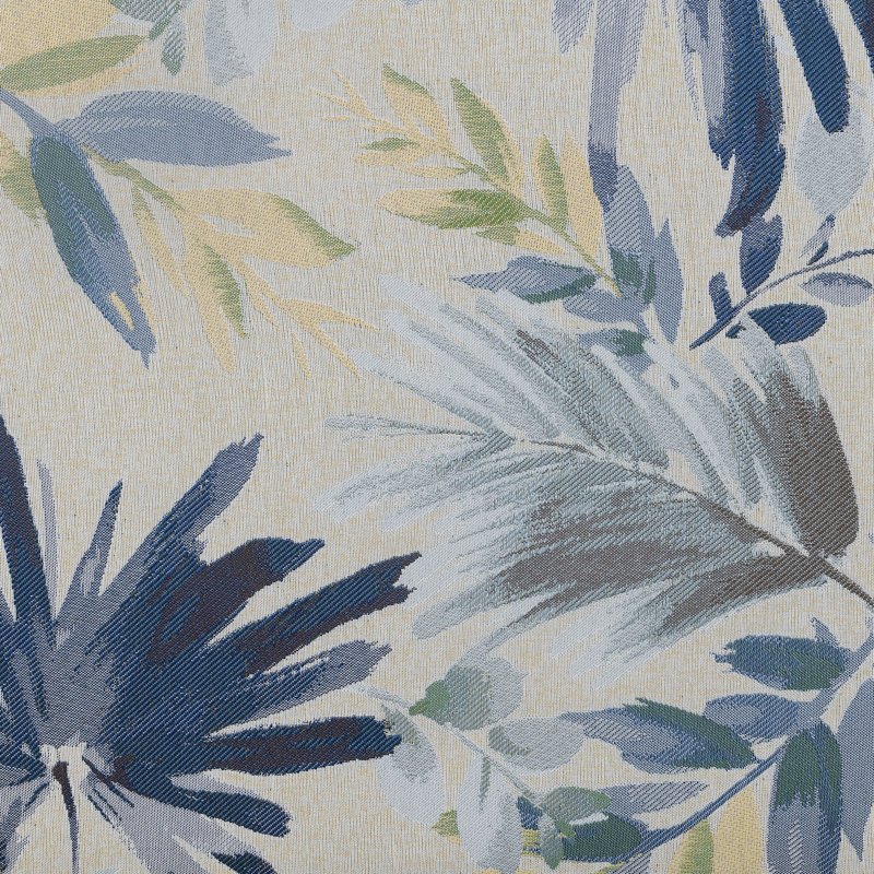 Euart 76.2Cm Wide Tufted Polyester Armchair, Blue Floral Sky Polyester