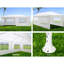 Pavillon de jardin 10 pi x 20 pi avec 6 parois latérales amovibles-129118413