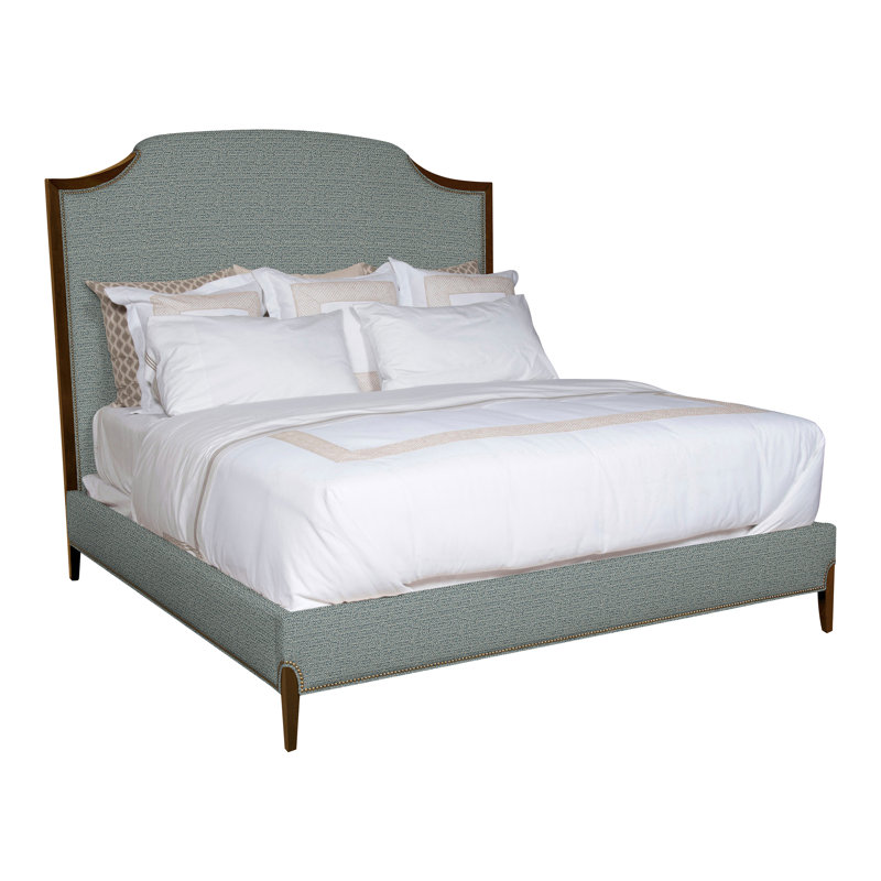 Lillet Upholstered Bed, Tuck Cobalt, Yes, Casa Blanca