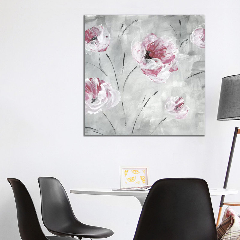 Blush Bloom II by Katrina Craven - Wrapped Canvas Gallery-Wrapped Canvas Giclée, 93.98 cm H x 93.98 cm W