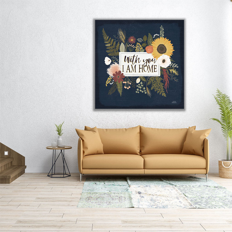«Autumn Romance III», reproduction d'art sur toile, H 12 po x l 12 po