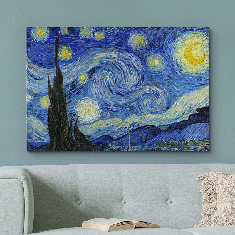 Impression sur toile, cadre flottant