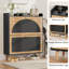 Armoire de rangement étroite à chaussures Wave Arch-870217161