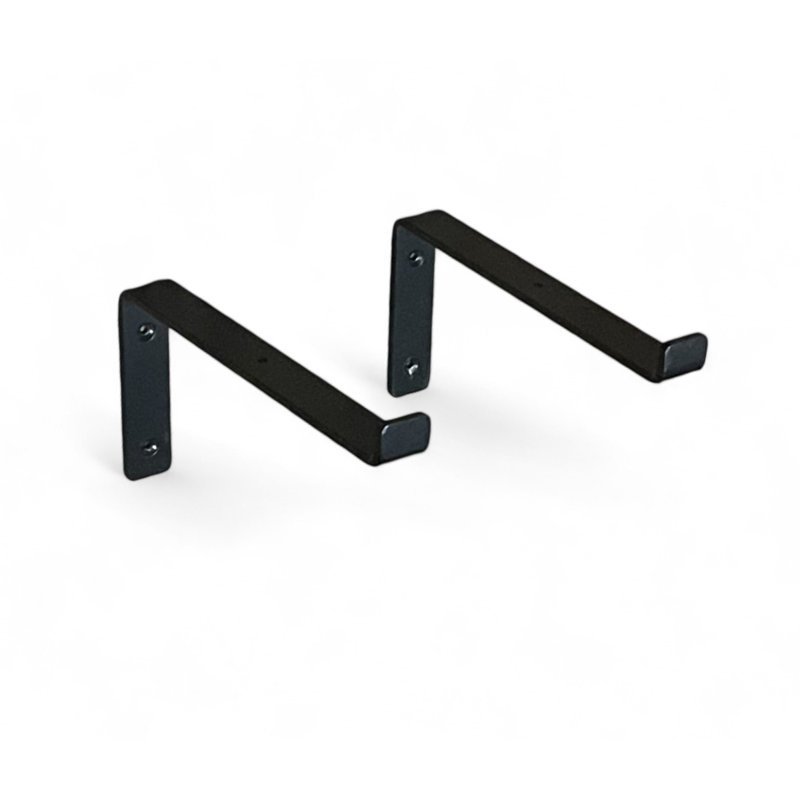 Harmony L-Bracket with Lip, 5" H x 1.50" W x 10" D