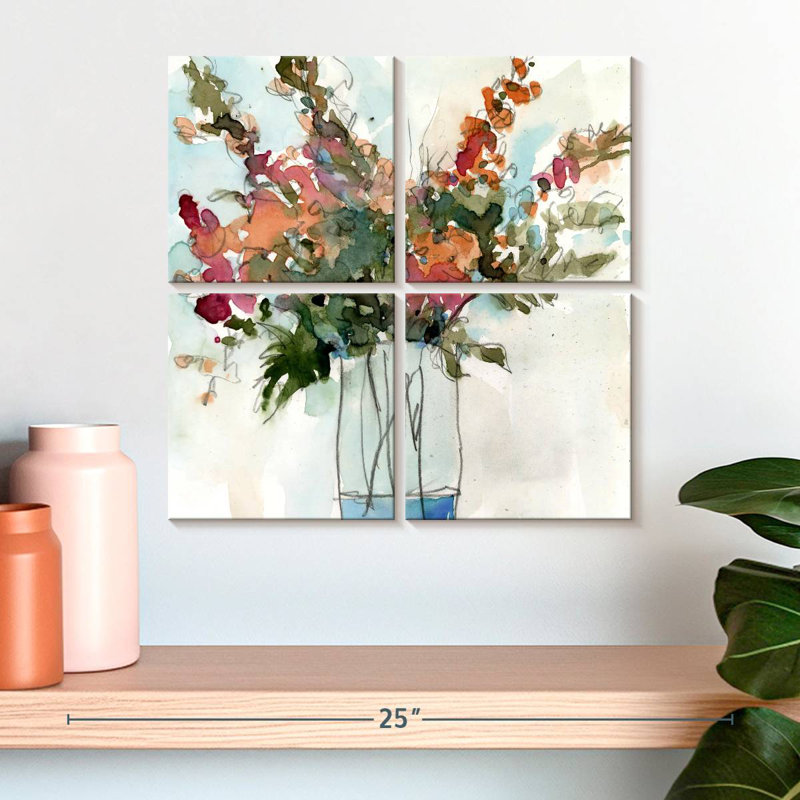 Nature morte Harnek Water Garden I, H 18 po x l 18 po