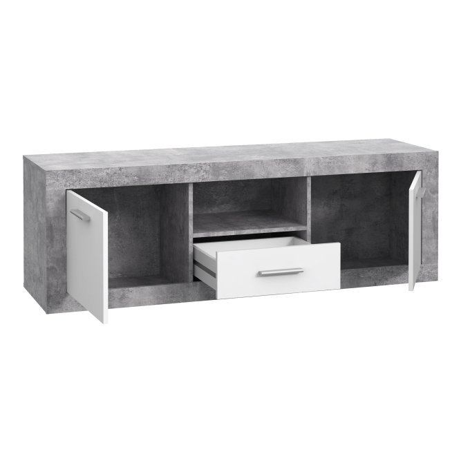 Ceridwen 148cm TV Cabinet with Drawer