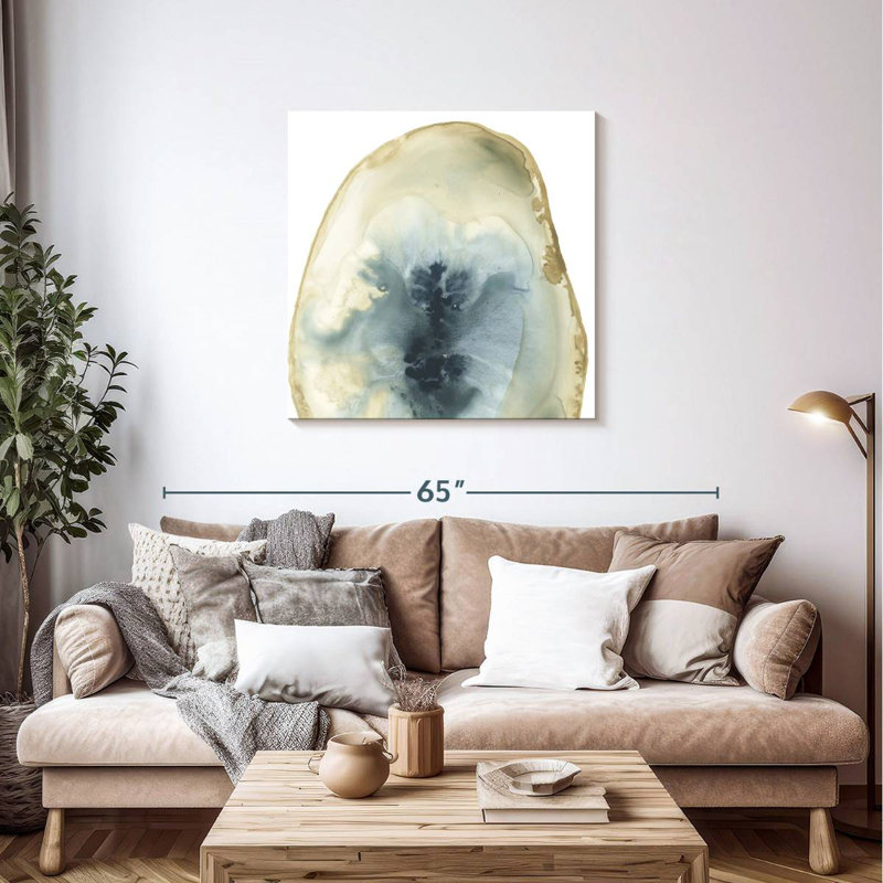 Avery Cropped Geodes II, 36" H x 36" W
