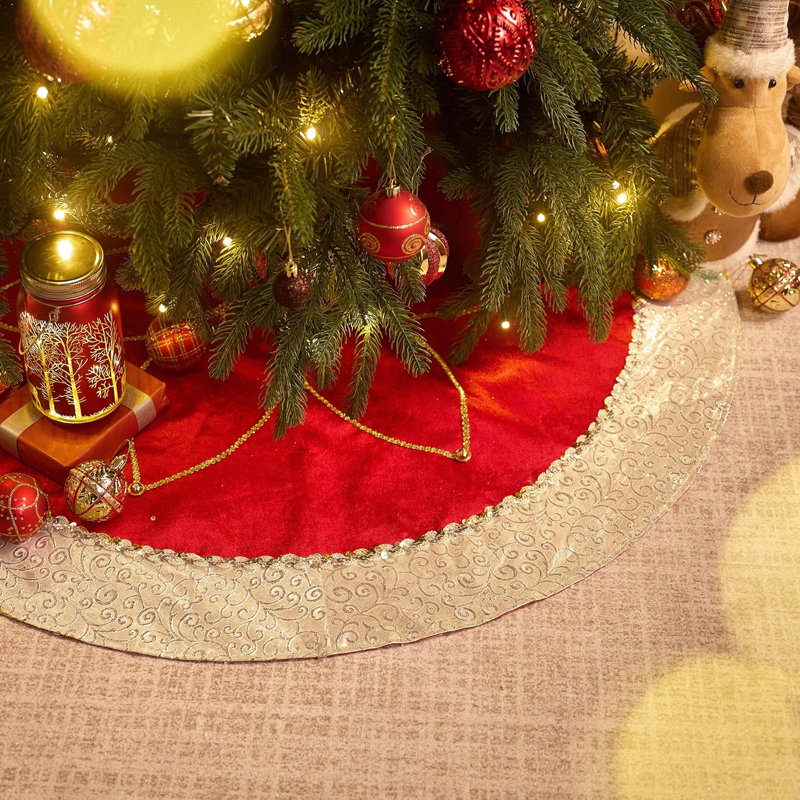 Jupe d'arbre de Noël Valery Madelyn