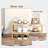 6 Pair Stackable Shoe Rack-2050665897