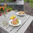 Lyailya 24.8" H x 28" W Iron Propane Outdoor Fire Pit Table with Lid-318837460