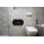 Rangement mural pour papier hygiénique mural noir mat 4 pièces