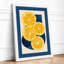 Sliced Oranges Geometric - Framed Print-56406009-56406014