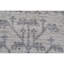 Tapis oriental rectangulaire en viscose noué à la main ivoire / gris-88041291