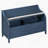 Rustic Multifunctional Storage Bench (Antique Navy)-1856550335