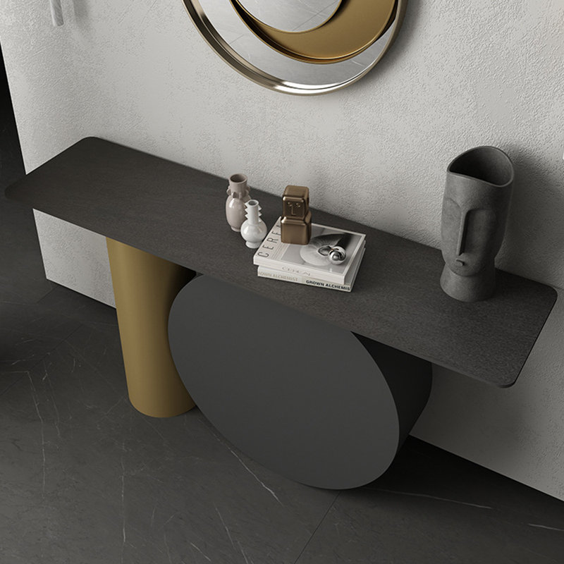 Console légère et luxueuse, H 31,5 po x l 63 po x P 15,7 po