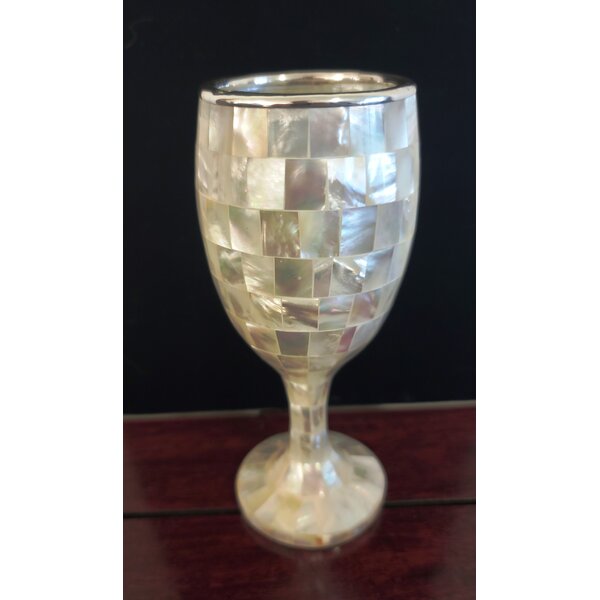 Gold Glitter Unbreakable BPA-Free Tritan Copolyester Stemless Wine Glass