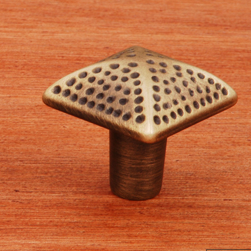CK Series Square Knob, Antique English