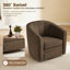 Fauteuil demi-tonneau pivotant-896247366