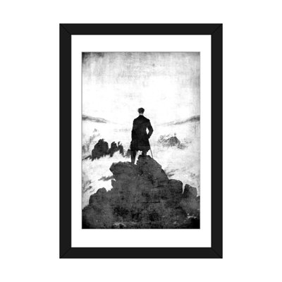Reproduction d’art sur toile tendue « Wanderer above the Sea of Fog II »