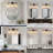 3-Light Dimmable Clear Glass Globe Vanity Light-140421399