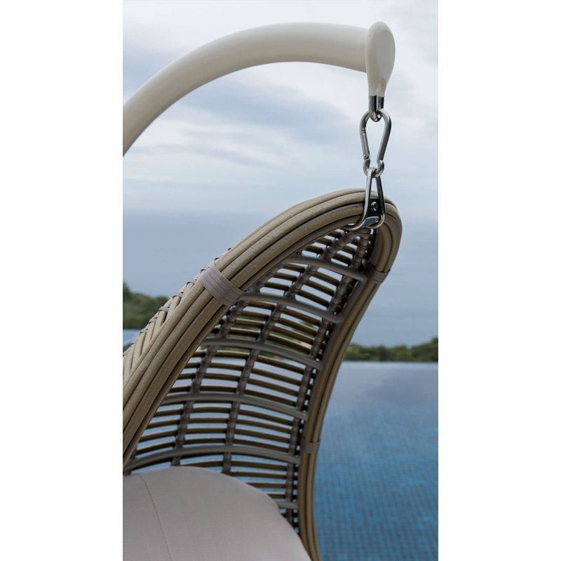 Drone Hanging Chaise Lounger with Stand, Canvas Canvas Sunbrella® Canvas