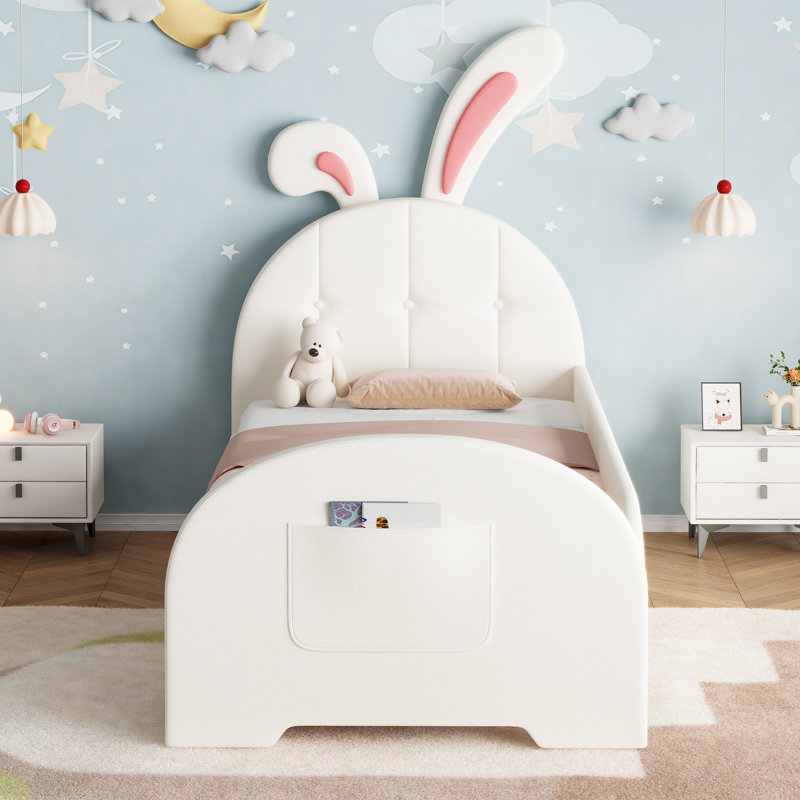 Single (3') Bed Frame, White