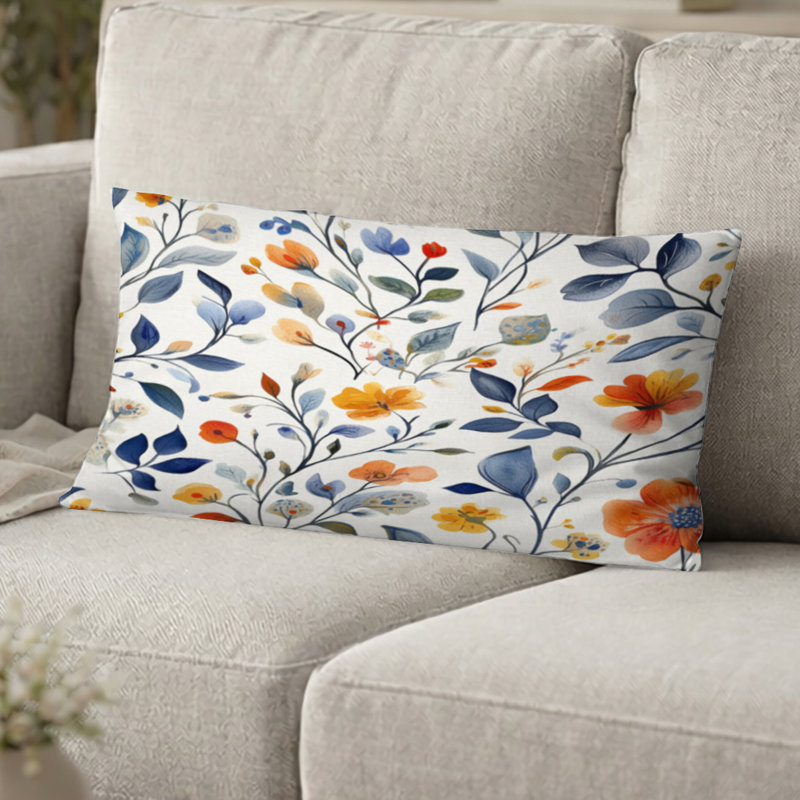 Coussin Boho, H 12 po x l 20 po