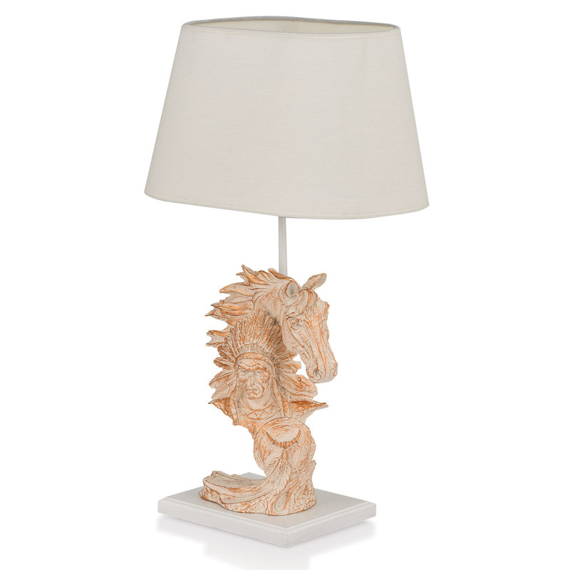 Lampe de table en métal Adrain