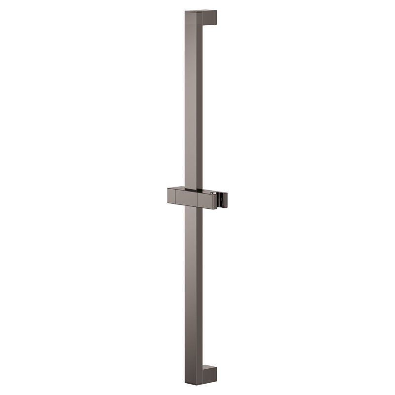 Euphoria Cube 24.41" Shower Bar, Hard Graphite