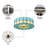 Daizsa Glass Flush Mount
