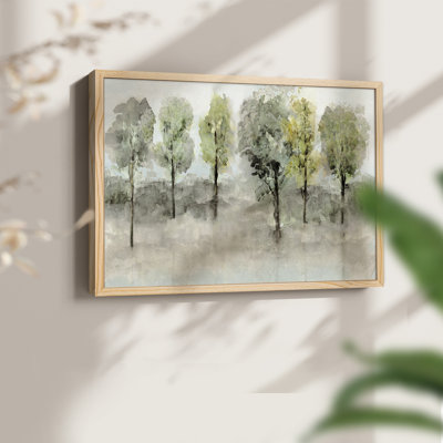 Debruce Tree Line -Framed Print - Restickable