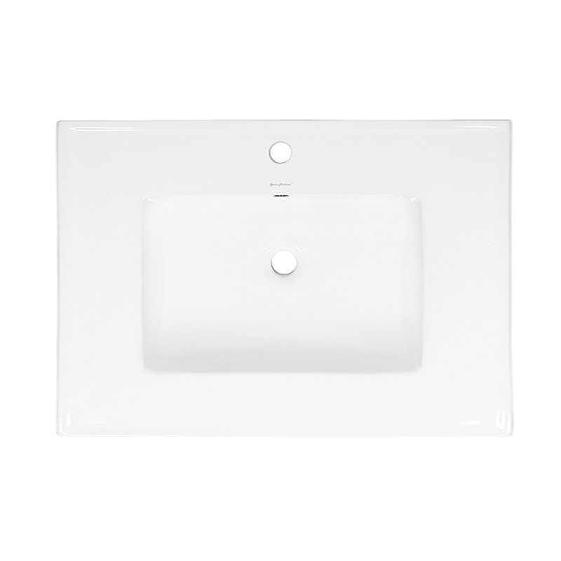 Comptoir de meuble-lavabo en céramique 30 "