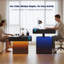 Table basse électrique à plateau relevable avec éclairage et rangement à DEL-862086514