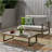 BELGIAN LOVESEAT  COFFEE TABLE